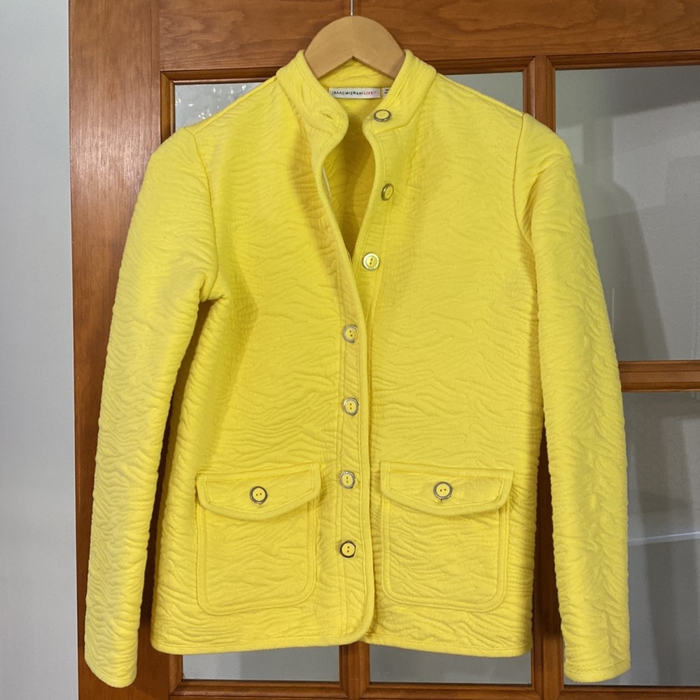 Isaac Mizrahi Live! Animal Quilted Knit Jacket